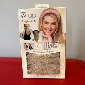 18 in 1 Scunci brand scarf/wrap NIB